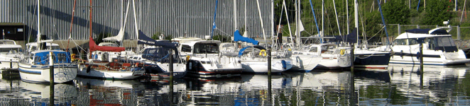 Yachten im Niendorfer Hafen